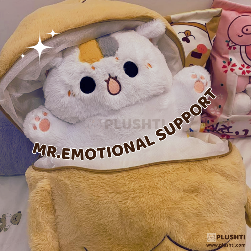 Plushti™ - Hidden Kitty Inside Fish Plush