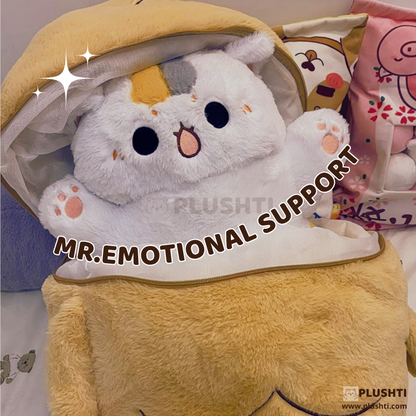 Plushti™ - Hidden Kitty Inside Fish Plush