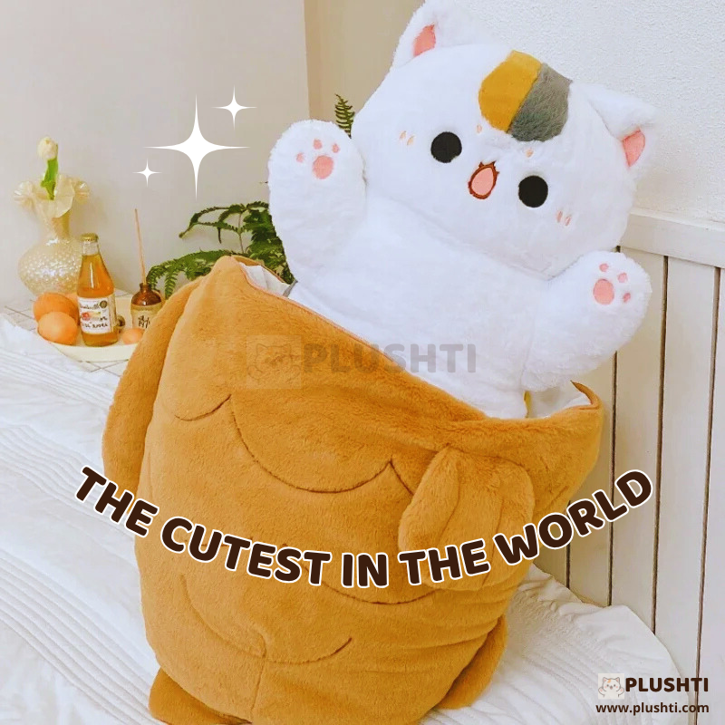 Plushti™ - Hidden Kitty Inside Fish Plush